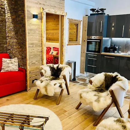 아파트 Renovated Flat At The Foot Of The Grands Montets 샤모니